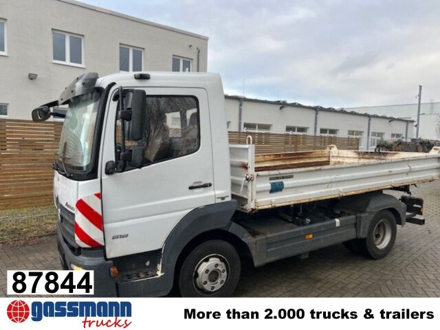 Mercedes-Benz Atego 818 K 4x2, 2x AHK, Meiller-Kipper