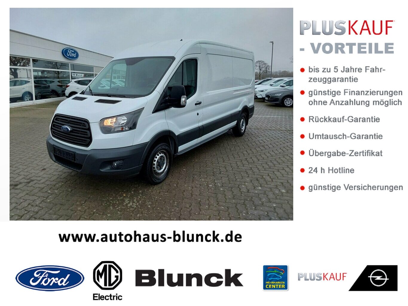 Ford Transit Basis Kastenwagen 2.0l Diesel 105 PS L3H2