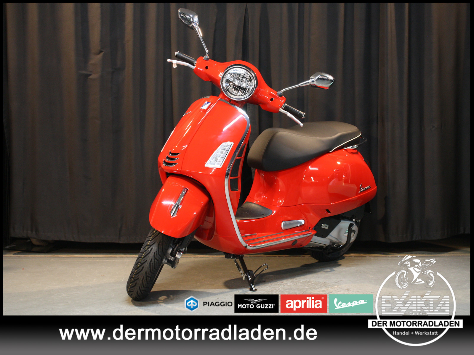 Vespa GTS 125 SUPER E5 ROSSO