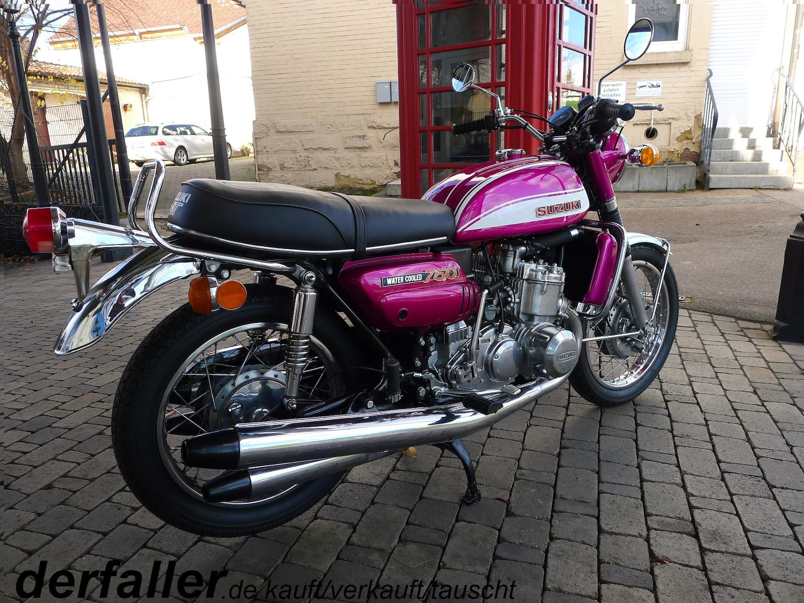 Suzuki 750 GT J Wasserbüffel mit einer 1A Restauration