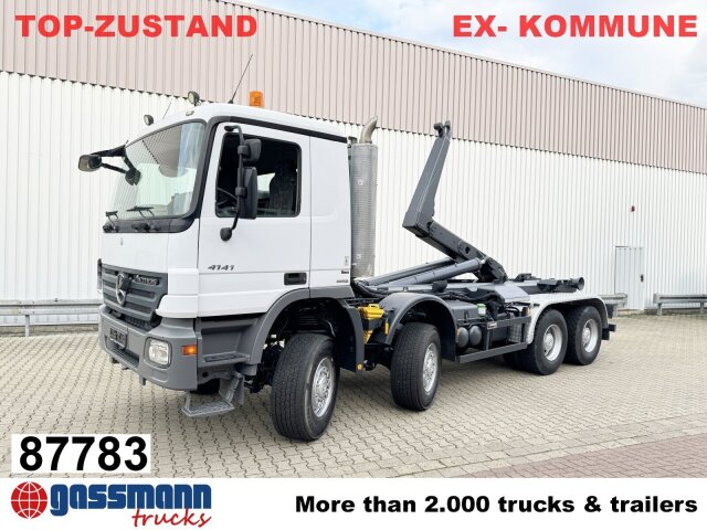 Mercedes-Benz Actros 4141 AK 8x8/4, Meiller RK 30.65 K