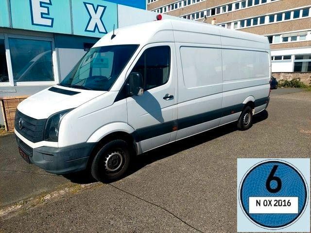 Volkswagen Crafter Kasten 35 Maxi Turboschaden, Motor läuft