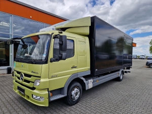 Mercedes-Benz Atego 824 L Loffer/LBW/Klima + Humbaur Koffer