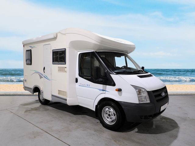 Chausson Flash 02/Festbett/Klima/Markise/Solar/TÜV 11-26