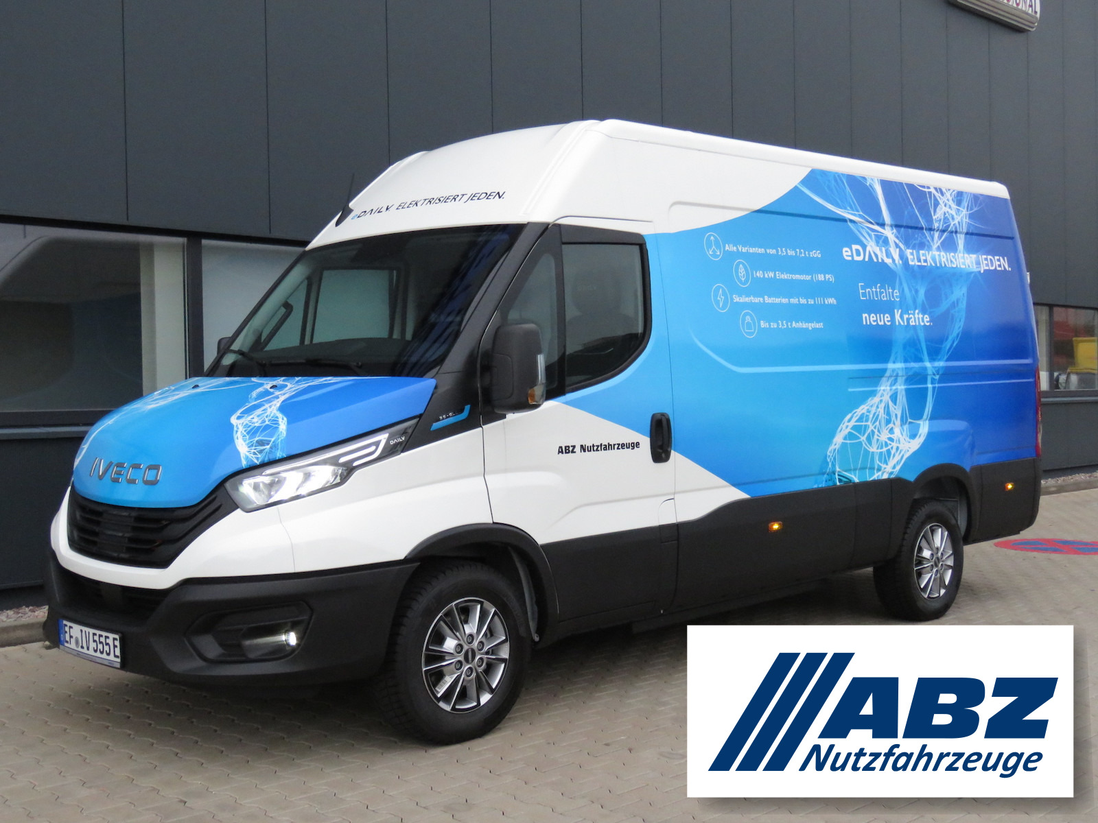 Iveco Daily 35S14EV / 3,5 t Anhängelast