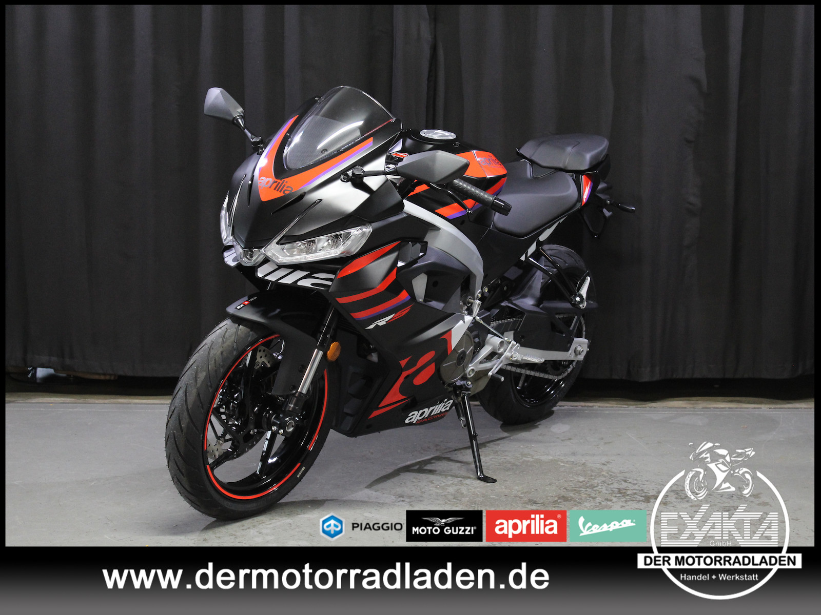 Aprilia RS 457 35 KW E5+ RACING STRIPES // Vorführer //