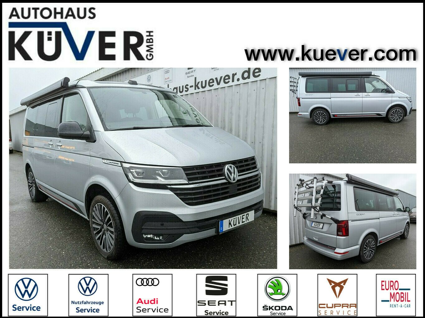 Volkswagen T6.1 California Ocean 2,0 TDI DSG Navi+ACC+KR