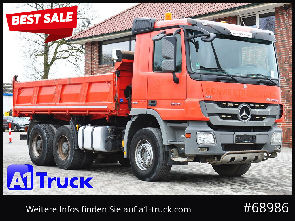 Mercedes-Benz Actros 2655 ,V8, 6x4 Meiller Klima , EPS