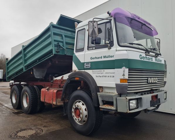 Iveco 260-36 6x4 Meiller 3-S.Kipper orginal 188.995 km