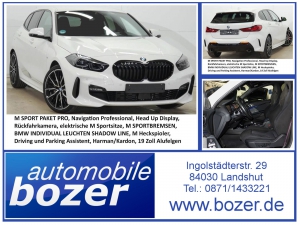 BMW 118d M Sport Navi Gro,HUD,19Zoll,NP:57.200