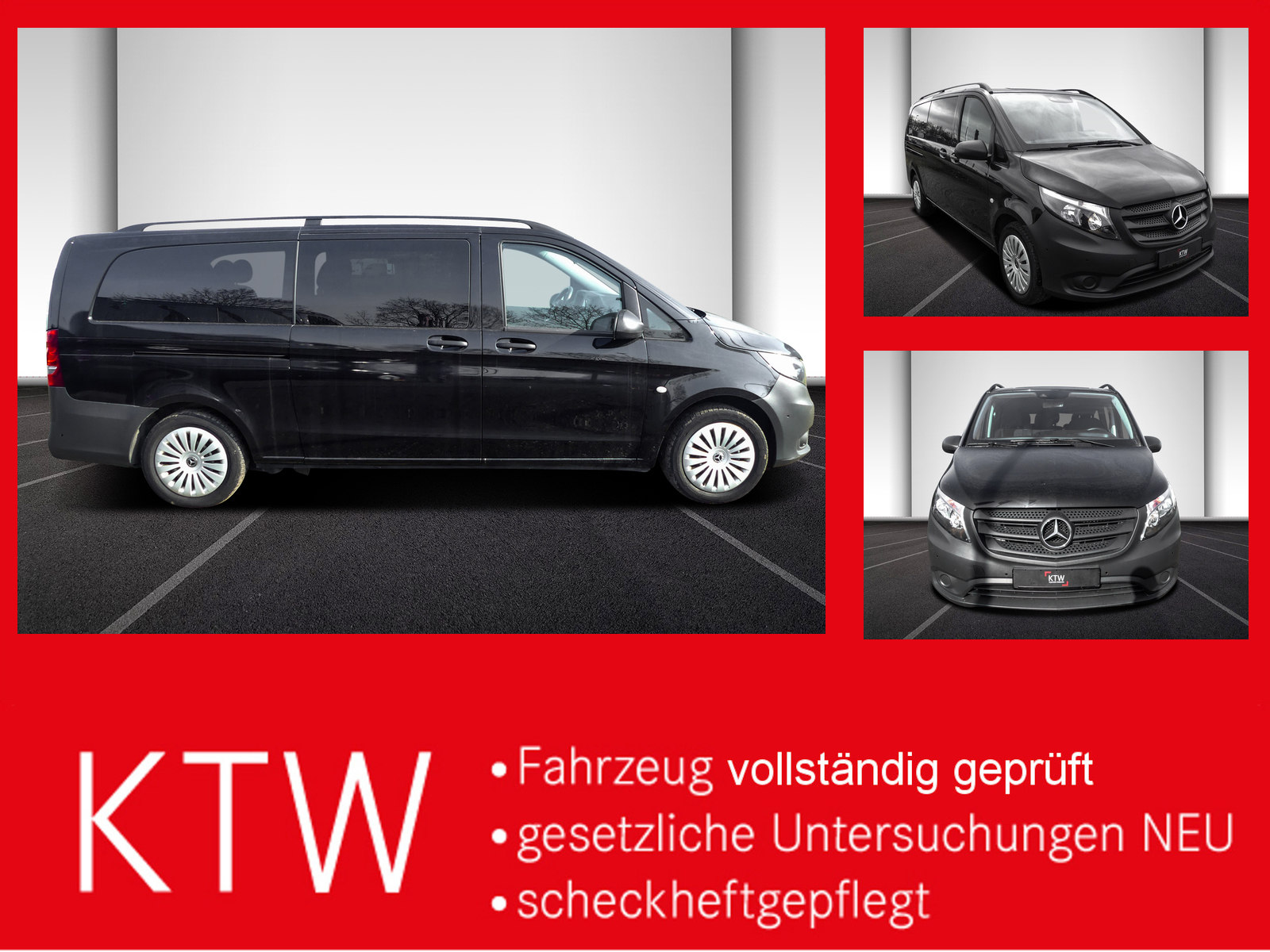 Mercedes-Benz Vito 116TourerPro ,Extralang,2xKlima,Kamera,AHK