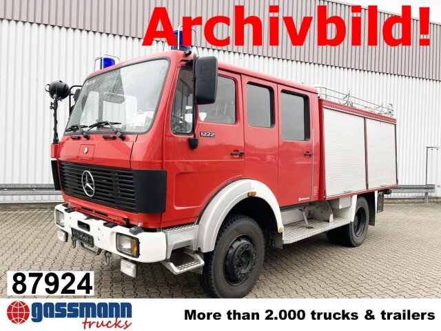 Mercedes-Benz SK 1222 AF 4x4 Doka, TLF16/25