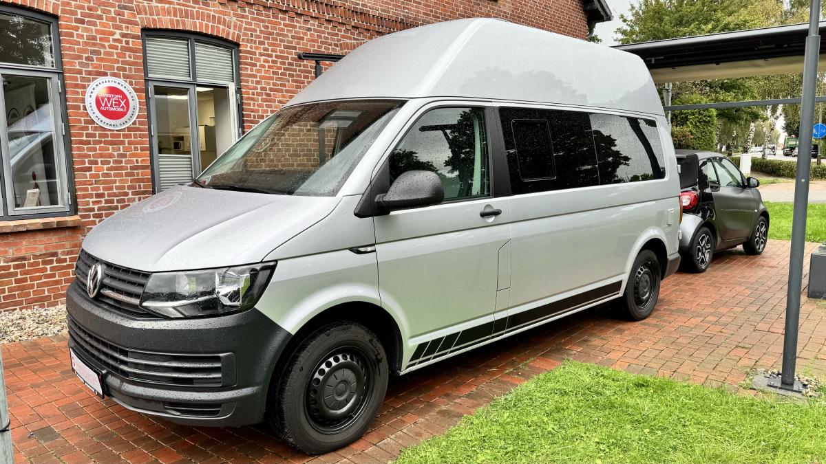 Volkswagen T6 Wohnmobil Umbau T6 Lang und Hoch Wohnmobil Profi umbau Küche Sthzg. Drehsitz Leder