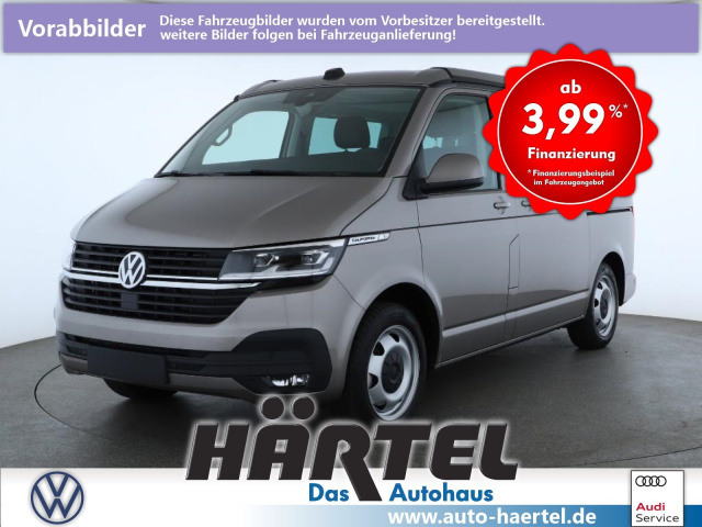 Volkswagen T6 CALIFORNIA 6.1 BEACH 2,0 TDI DSG (+EURO6+ACC-RA T6 CALIFORNIA 6.1 BEACH 2,0 TDI DSG (+EURO6+ACC-RA Bluetooth Navi LED Klima Einparkhilfe el. Fenste