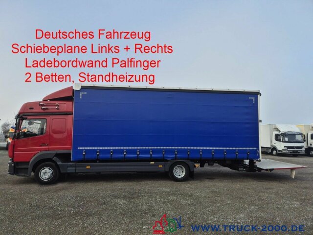 Mercedes-Benz 823 Schiebeplane L+R LBW nur 164TKM Gr.Haus 1.Hd