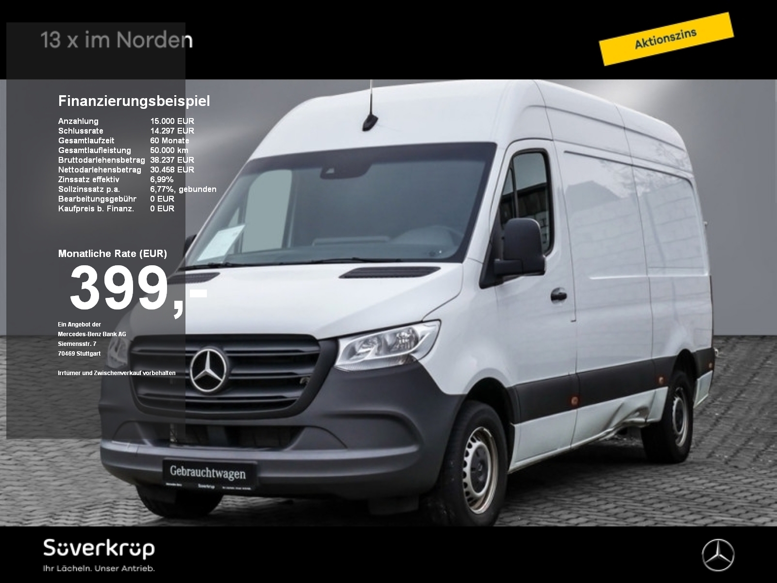 Mercedes-Benz Sprinter 317 CDI Kasten L2H2 Klima AHK 3,5 Navi