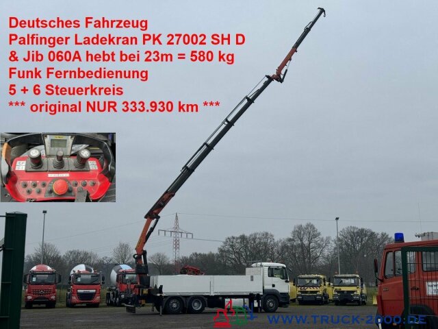 MAN TGS 26.400 PK 27002 SH+ Jib 25m Höhe 30m möglich