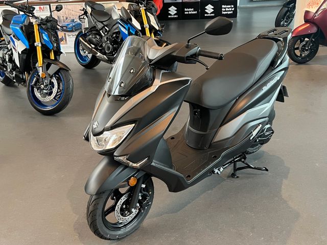 Suzuki Burgman 125 EX schwarz ex Vorführer