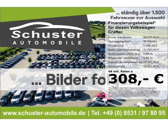 Volkswagen Crafter Koffer+LBW LR 35 2.0TDI*Klima Bluetooth
