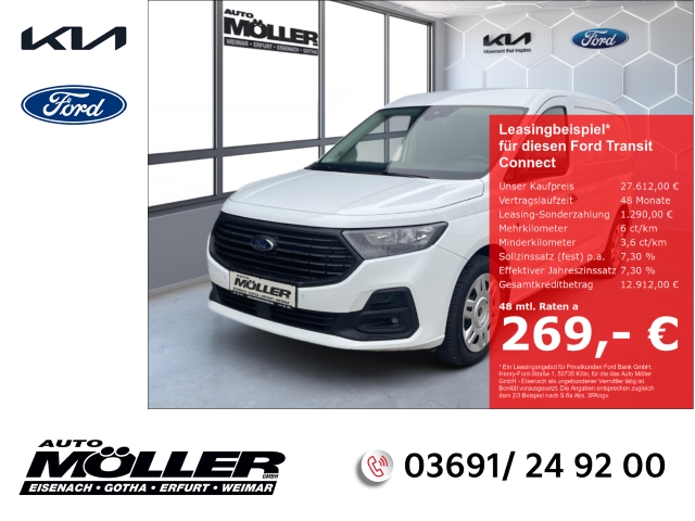 Ford Transit Connect 2.0 Trend Navi Temp PDCv+h Klima BT