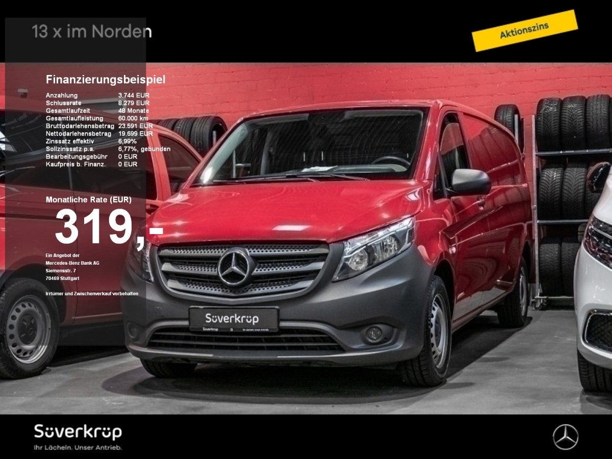 Mercedes-Benz Vito 116 KASTEN EXTRAL KAMERA KLIMA AHK 2,5T AUTOM