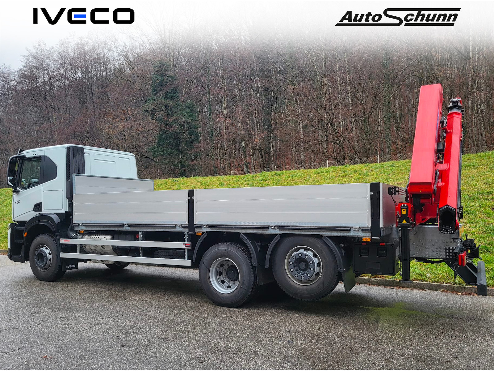 Iveco X-Way AT280X46Y/PS ON++LED+KRAN + KIPPMULDE