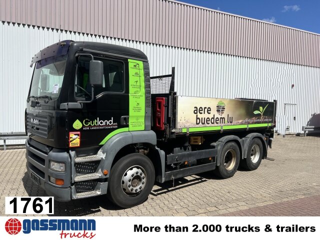 MAN TGA 26.363 6x4 BB, 2-S-Alukipper