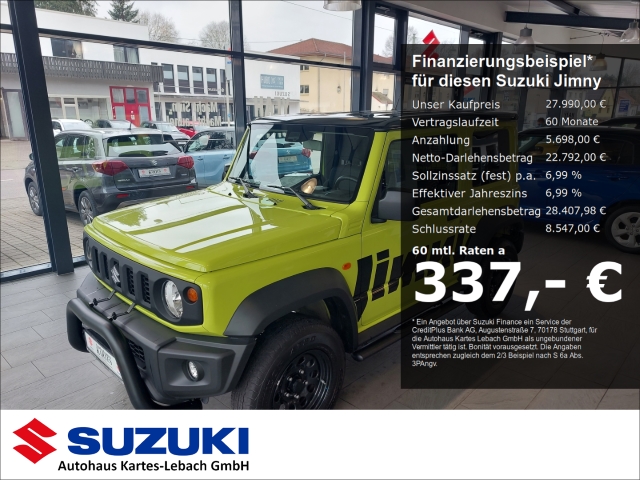 Suzuki Jimny Comfort Allgrip NFZ 4WD SHZ AHK