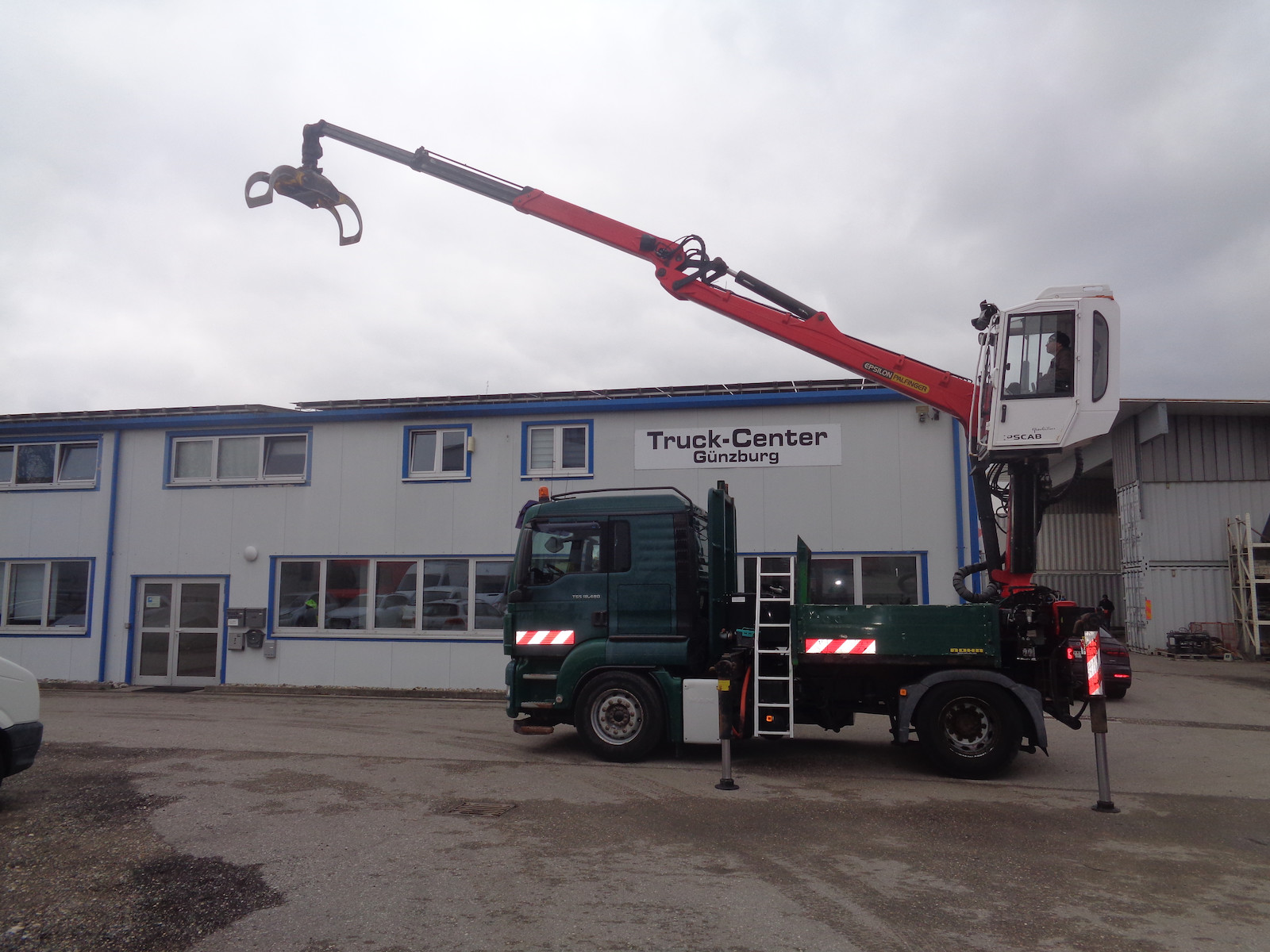 MAN TGS 18.480 4x2 Holzkabinenkran EU5