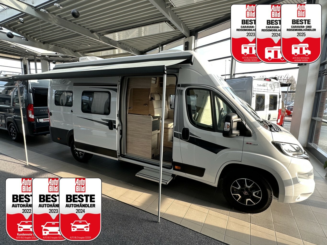 Knaus BoxStar 630 Freeway Hochdach +Wohnraumklima+Kamera+Markise+