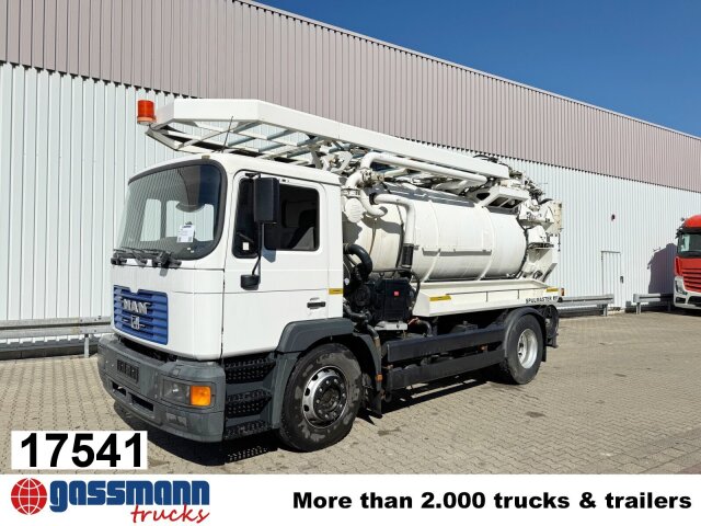 MAN TGM 18.284 4x2 BL, Assmann Saug- und Spülwagen
