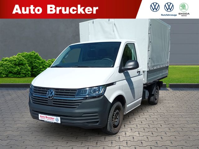 Volkswagen T6.1 Transporter Pritsche+Plane 2.0 TDI+Wegfahrs