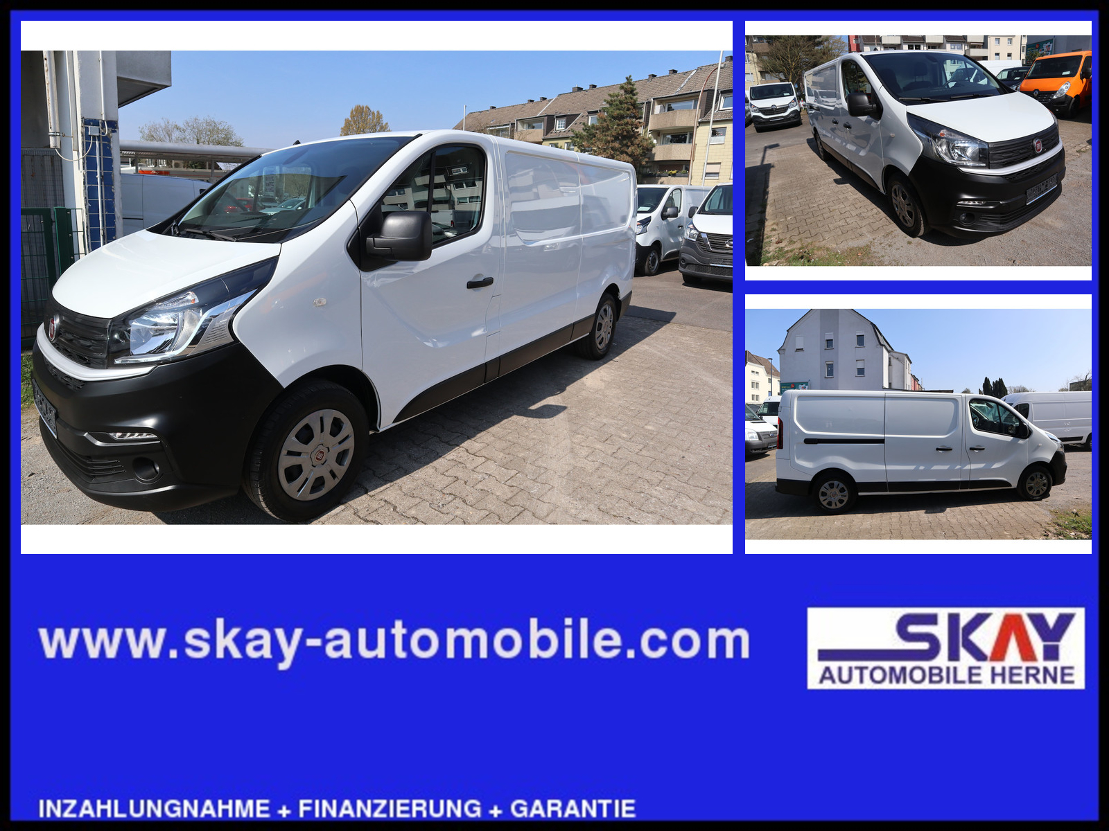 Fiat Talento L2H1 1,2t SX Navi Tempo PDC R-Kamera