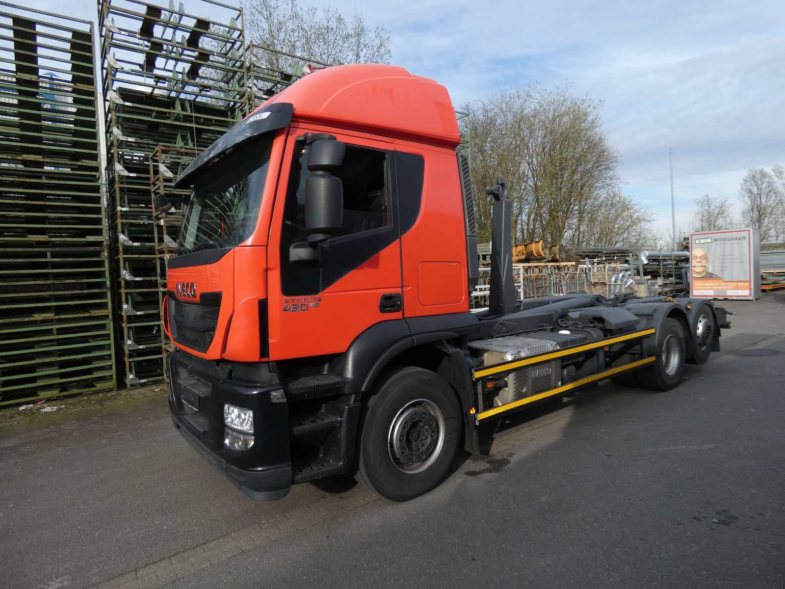 Iveco Stralis 420 6x2 Abrollkipper