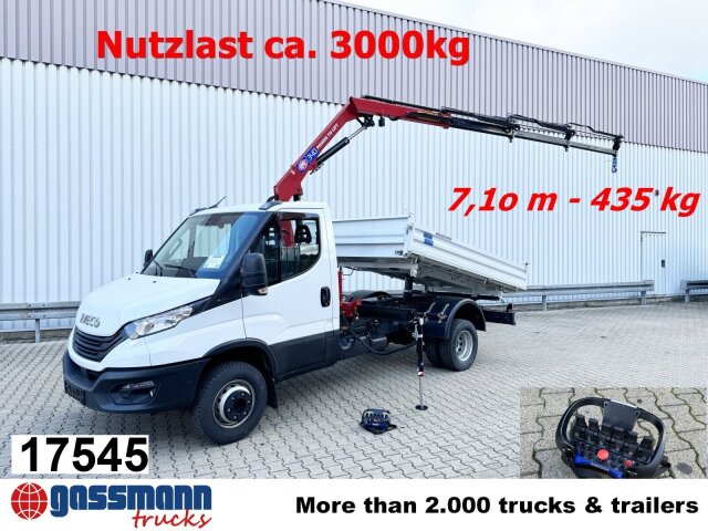 Iveco Daily 70C18H 4x2 mit Kran HMF 340-K3, Funk