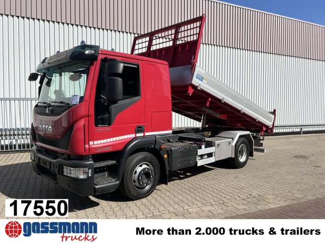Iveco EuroCargo ML140E28K 4x2, Nüssli 3-S-Kipper, 2 x