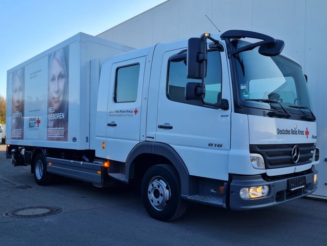 Mercedes-Benz 818 L Atego Doka 6-Sitzer Kühlkoffer 2 Kammern
