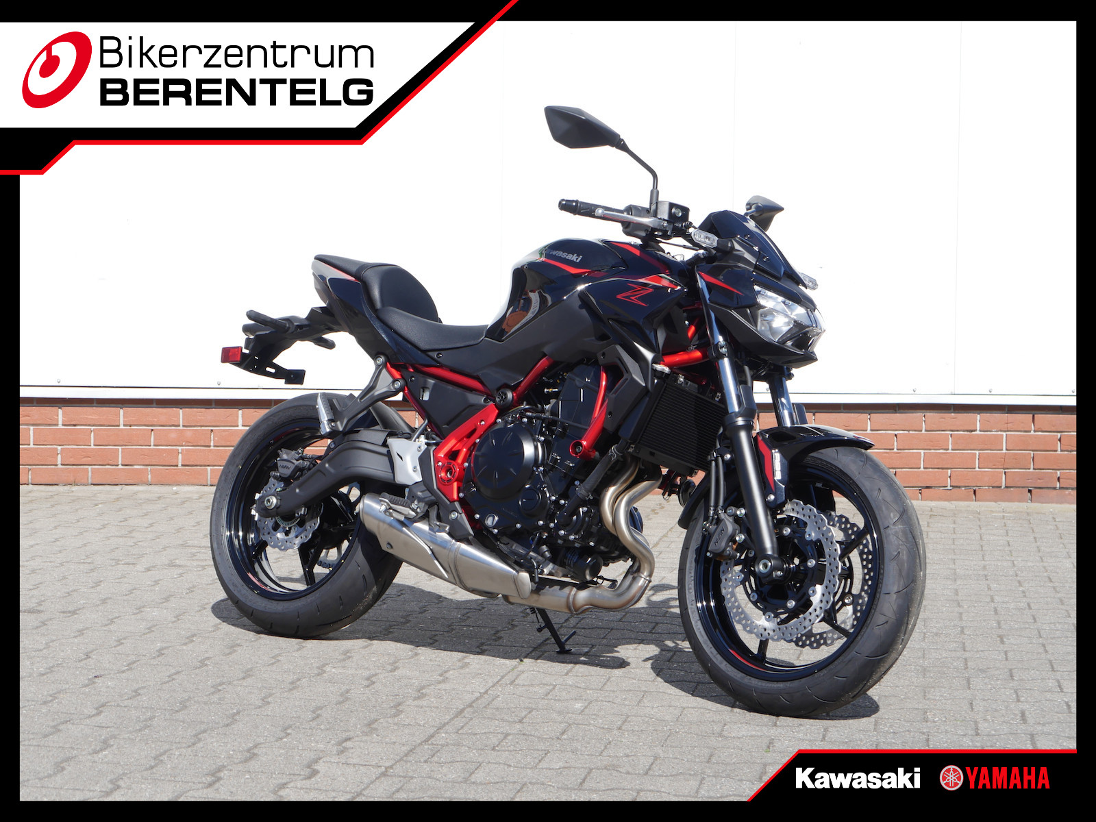 Kawasaki Z650 2025 Metallic Black/Red *Verfügbarkeit anfragen*