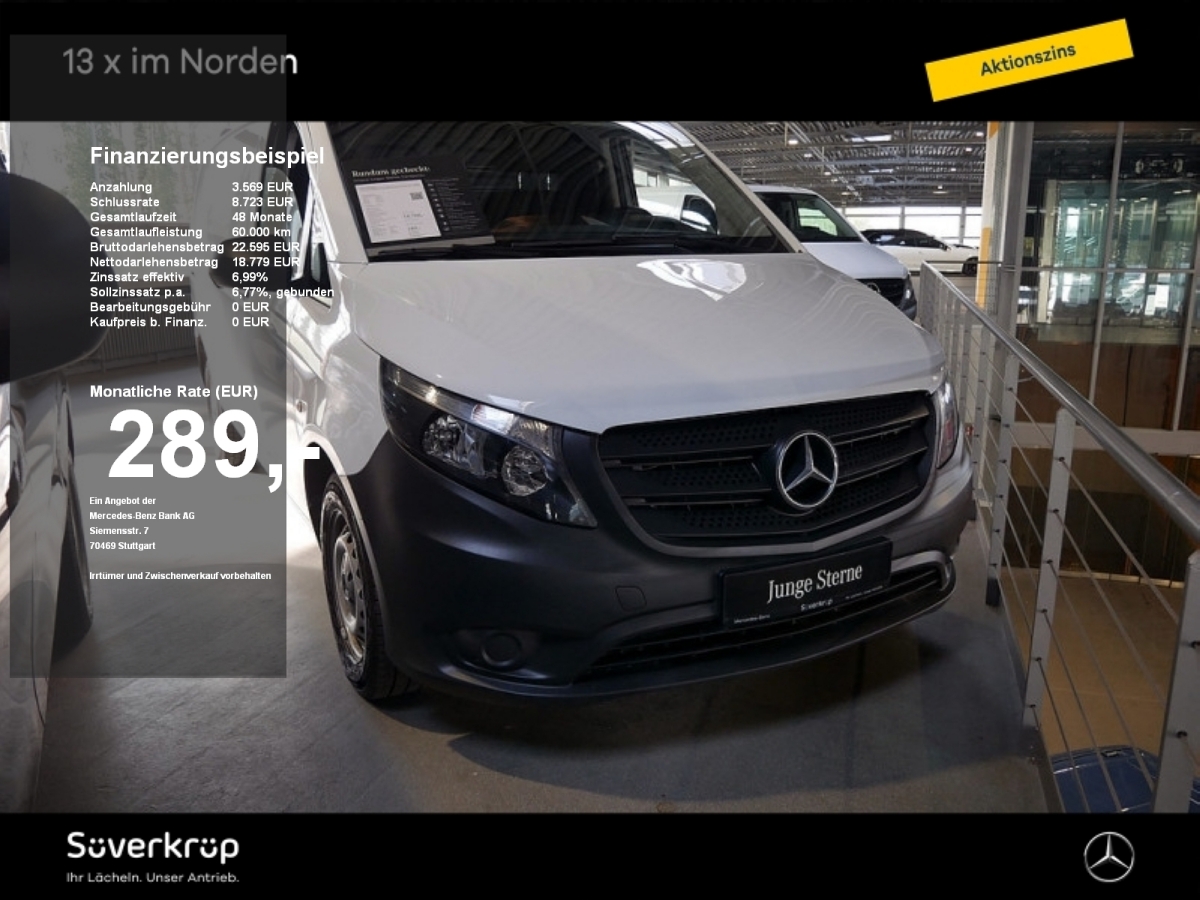Mercedes-Benz Vito 110 WORKER Lang AHK/KLIMA/TEMPOMAT/3 SITZE