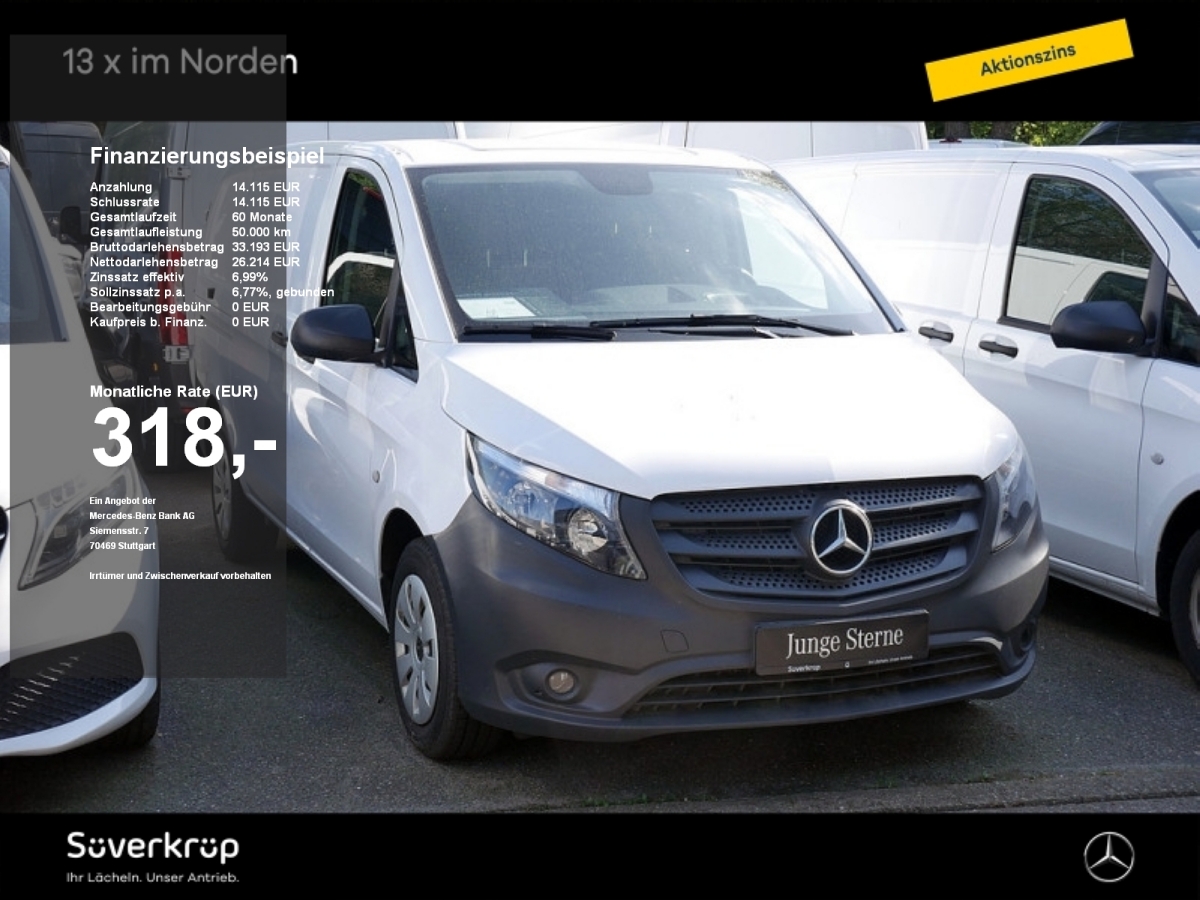 Mercedes-Benz Vito 116 KASTEN EXTRAL KLIMA AHK 2,5T KAMERA