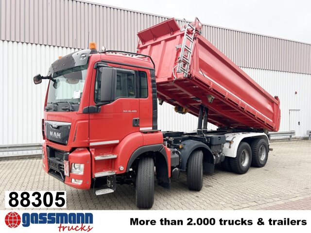 MAN TGS 35.480 8X4 BB, Intarder, Navi
