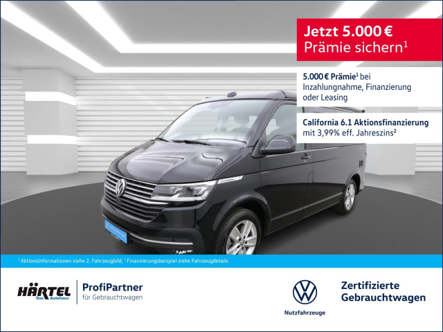 Volkswagen T6 CALIFORNIA 6.1 OCEAN 2,0 TDI DSG (+EURO6) Navi T6 CALIFORNIA 6.1 OCEAN 2,0 TDI DSG (+EURO6) Bluetooth Navi LED Klima Standhzg Einparkhilfe el. Fens