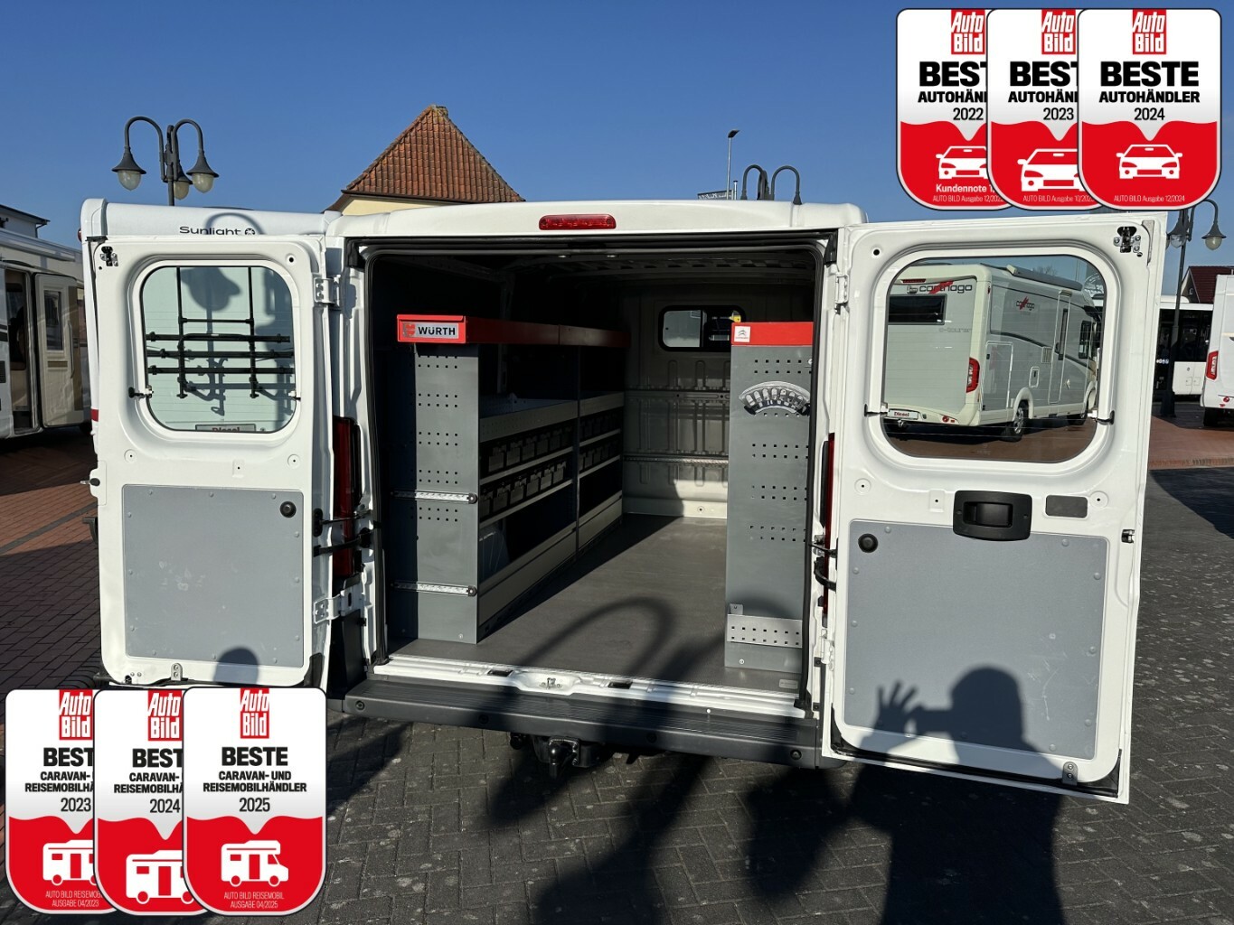 Citroen Jumper Kasten L2H1 HDi +Regale+AHK+Standhzg+120kw+