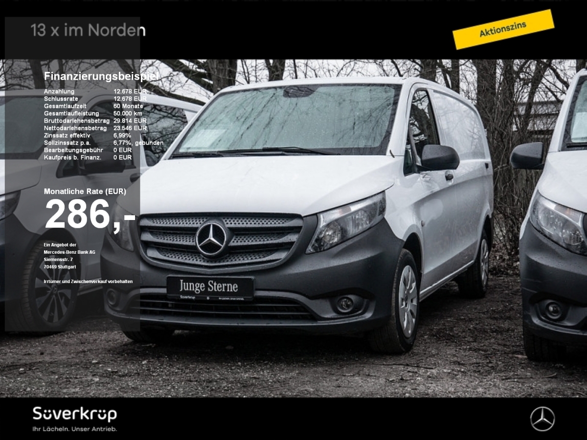 Mercedes-Benz Vito 116 KASTEN LANG KLIMA KAMERA AHK 2,5T