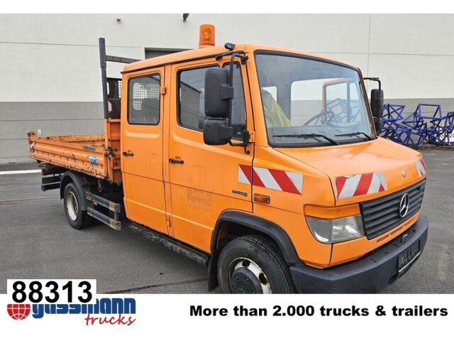Mercedes-Benz Vario 813 D 4x2 Doka, Meiller Kipper