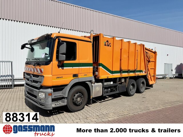 Mercedes-Benz Actros 2641/48 L 6x4, Haller M21X2C, Zöller