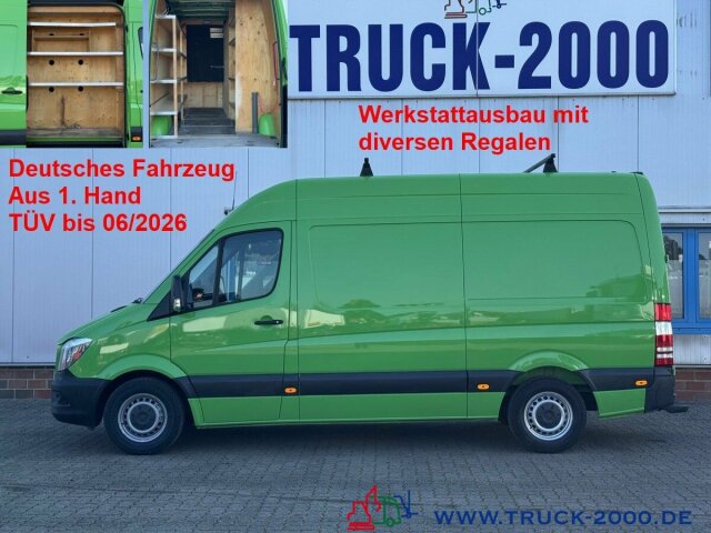 Mercedes-Benz Sprinter 316 Hoch + Lang + Werkstattausbau Klima