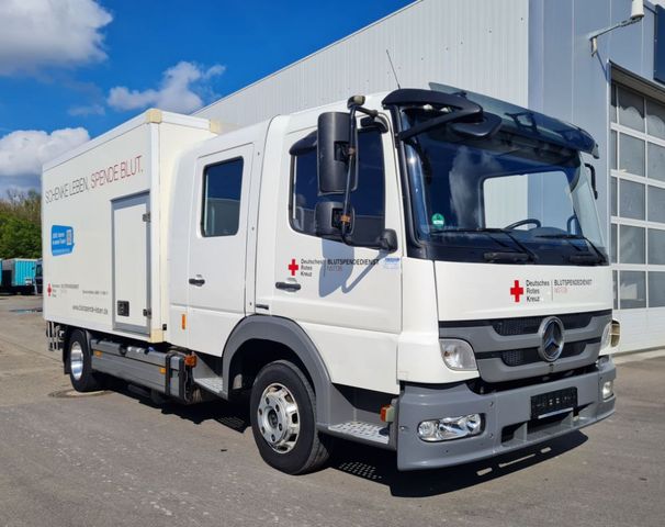 Mercedes-Benz 816 L Atego Doka 6-Sitzer Kühlkammer Carrier LBW