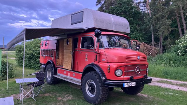 Mercedes-Benz 1113 4x4 Reisemobil / Wohnmobil / expedition /
