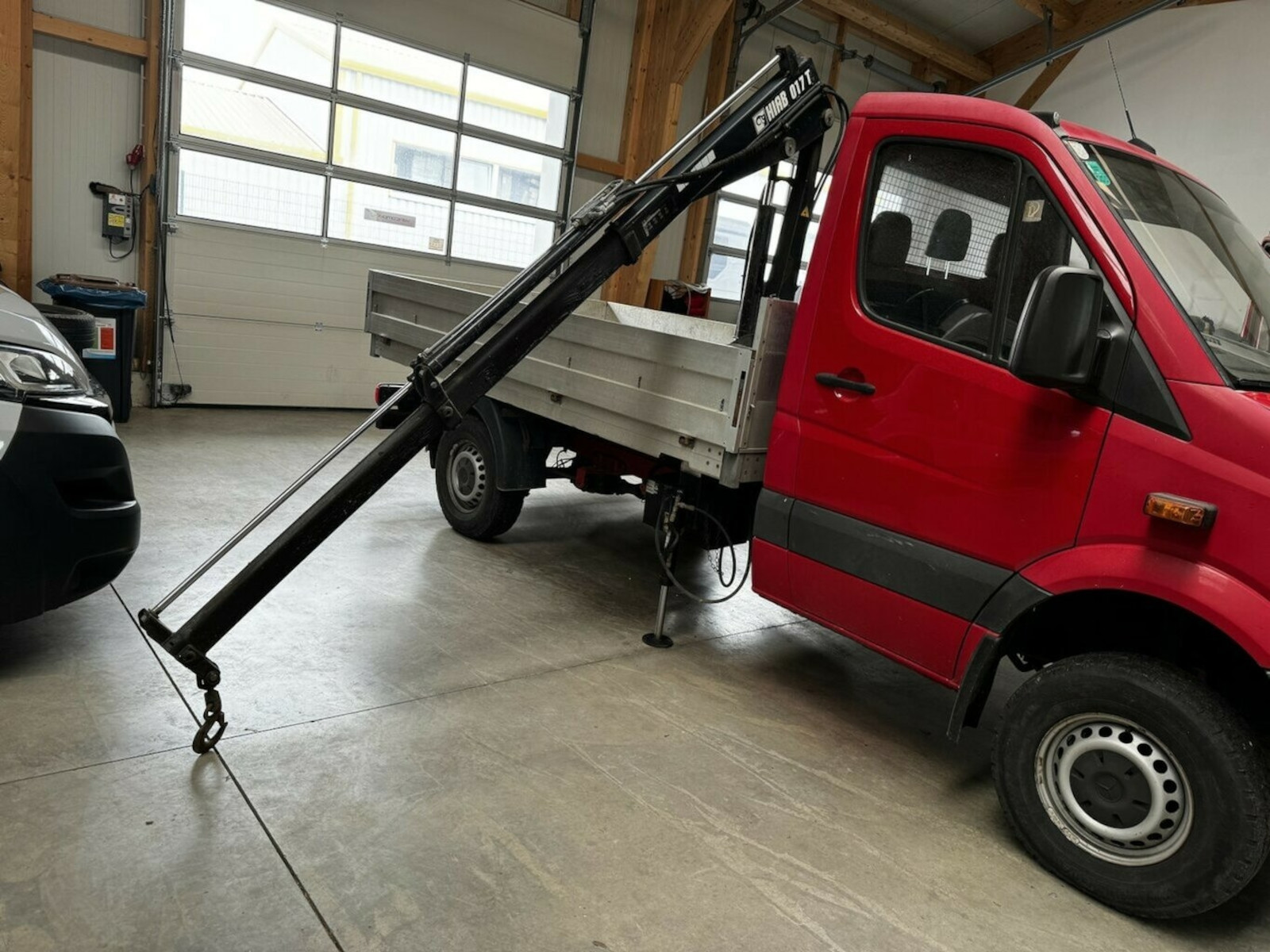 Mercedes-Benz Sprinter 315 CDI 4x4 Kran HIAB Motor neu!